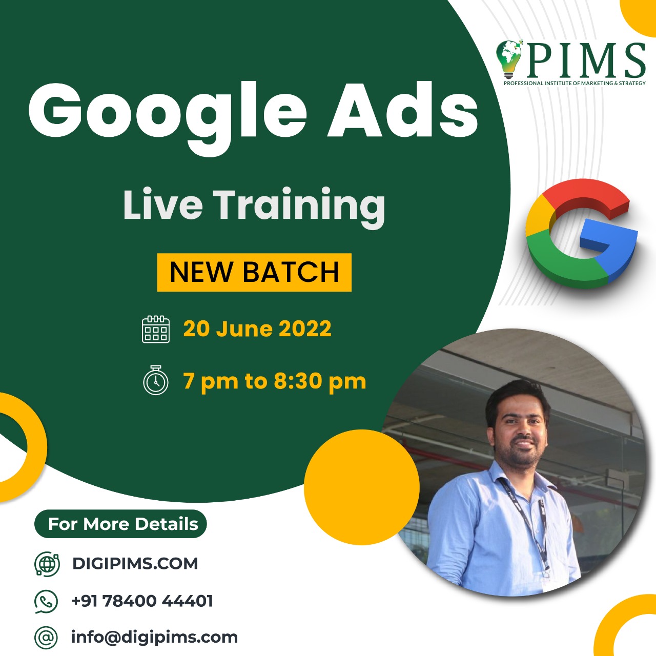 Google Ads Live Training, Online Event