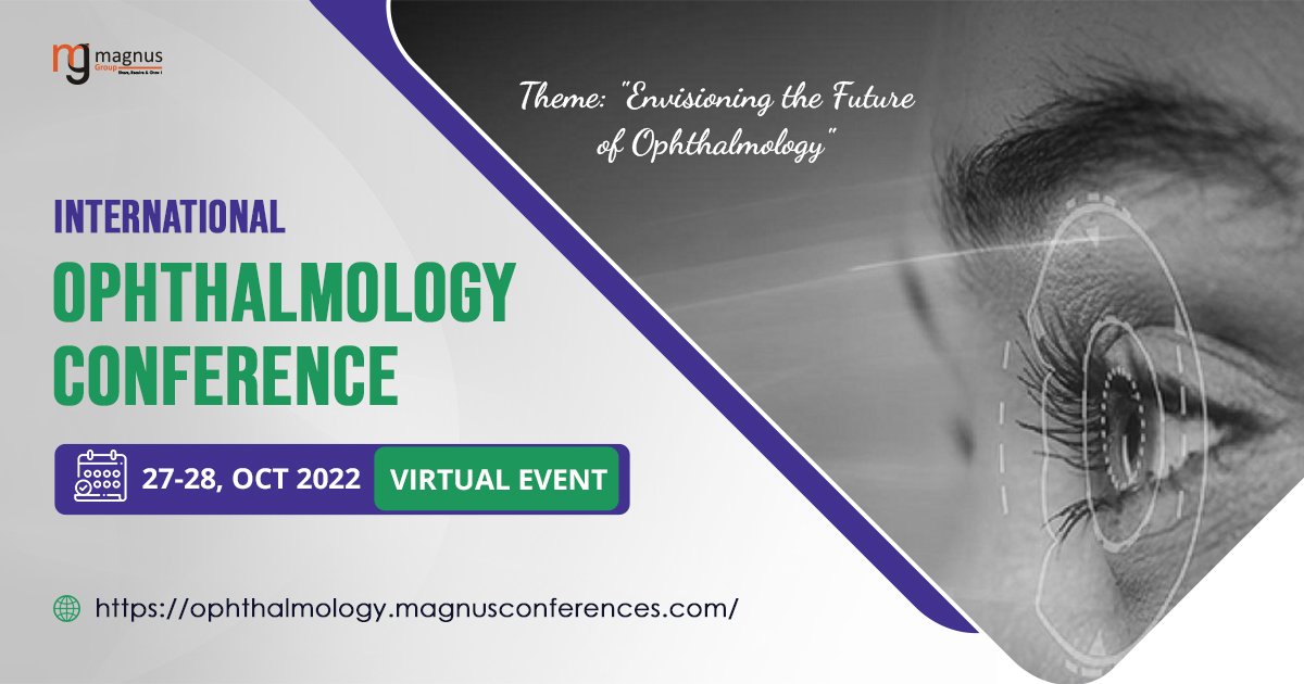 INTERNATIONAL OPHTHALMOLOGY CONFERENCE, Online Event