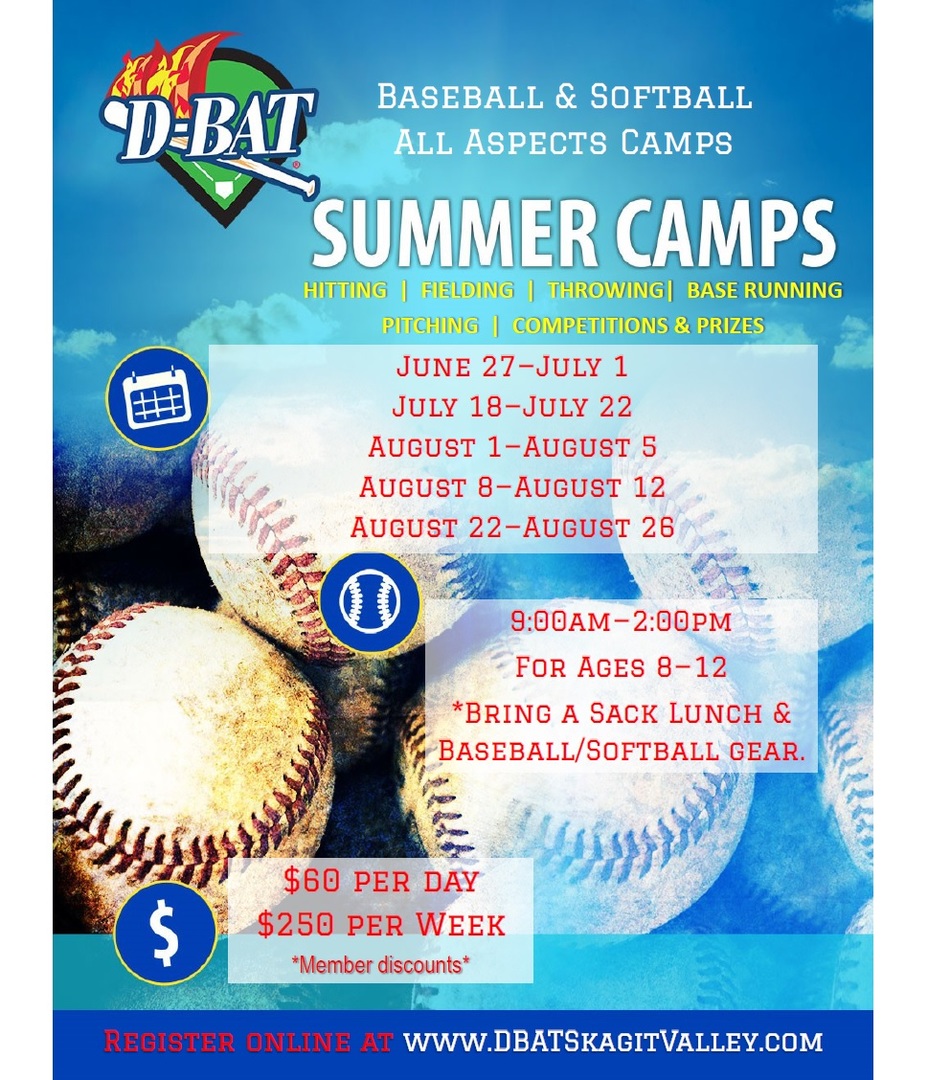 All Aspect Baseball/Softball Summer Camps, Mount Vernon, Washington, United States