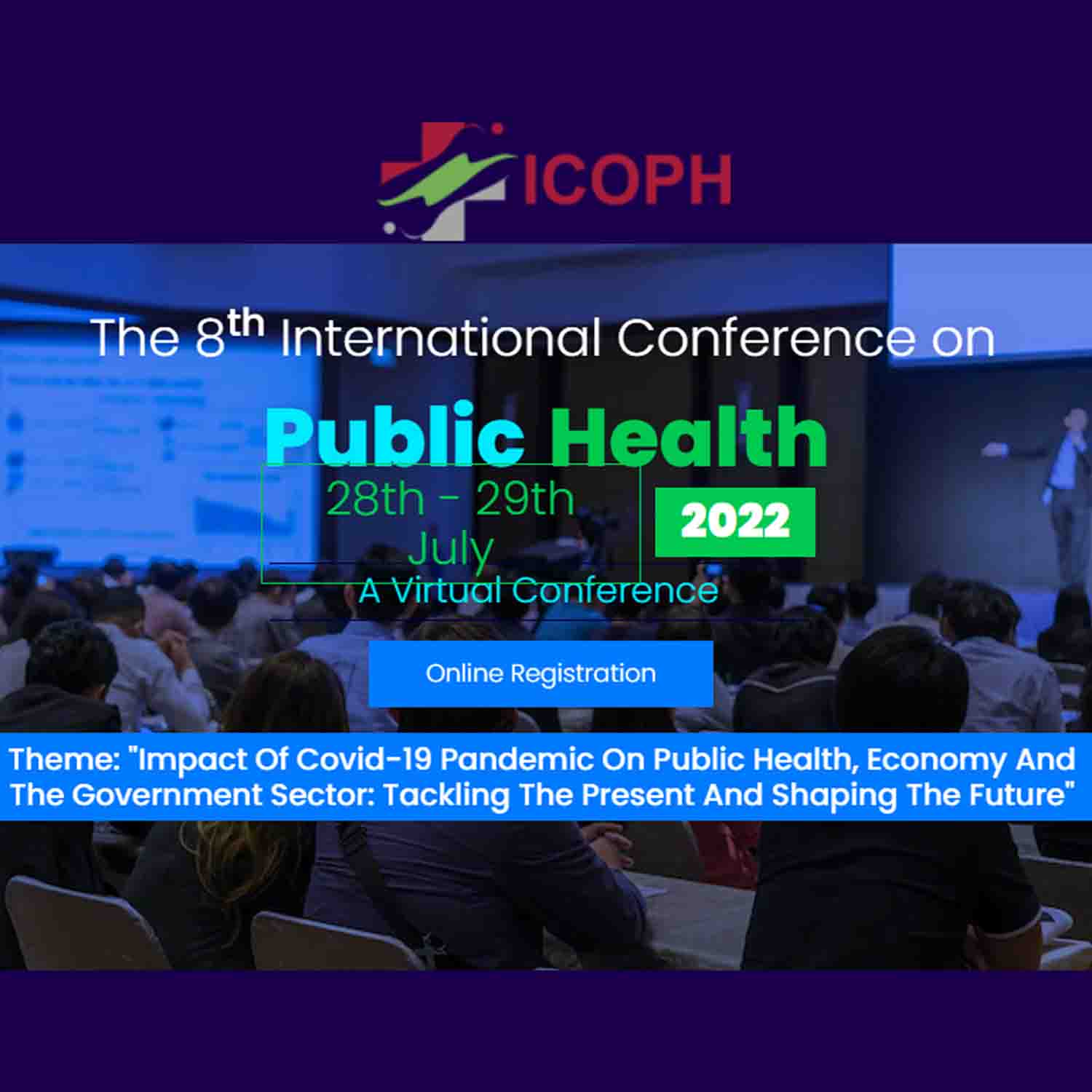 The 8th International Conference on Public Health 2022 (ICOPH 2022), Online Event