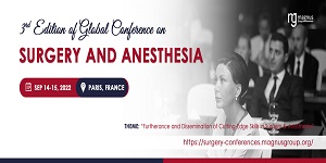 3rd Edition of Global Conference on Surgery and Anesthesia, Paris, France