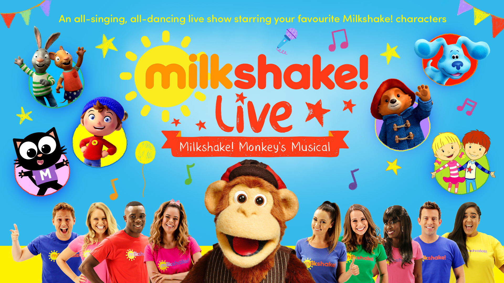 Milkshake! Live, Southend-on-Sea, England, United Kingdom