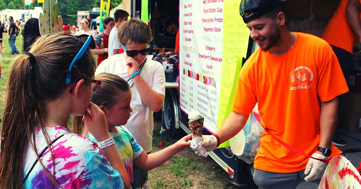 Old-Fashioned Ice Cream Festival at Rockwood Park, Wilmington, Delaware, United States