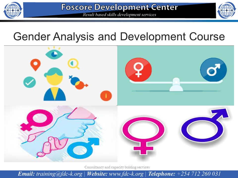 Gender Analysis and Development Course, Nairobi, Nairobi County,Nairobi,Kenya