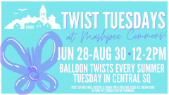 Balloon Twist Tuesdays at Mashpee Commons