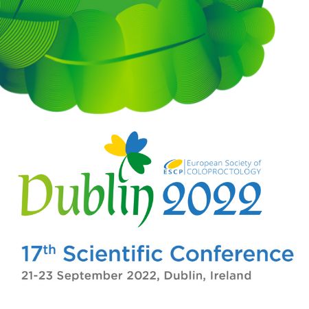 ESCP 2022 Dublin | 17th Conference of the European Society of Coloproctology | 21-23 September 2022, North Wall, Dublin, Ireland
