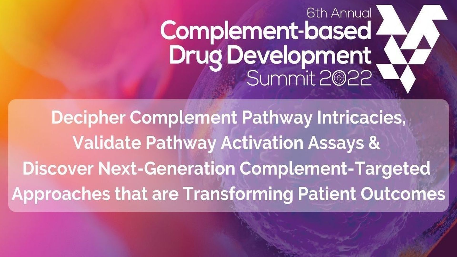 6th Complement-based Drug Development Summit, Danvers, Massachusetts, United States