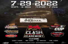 Claremont Motorsports Park - NASCAR Whelen Modified Tour Clash at Claremont
