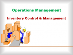 Inventory Control and Warehouse Management Course