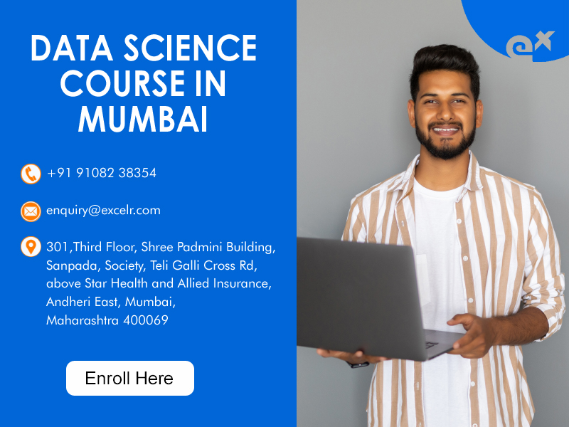 Join ExcelR's Data Science Course in Mumbai, Mumbai, Maharashtra, India