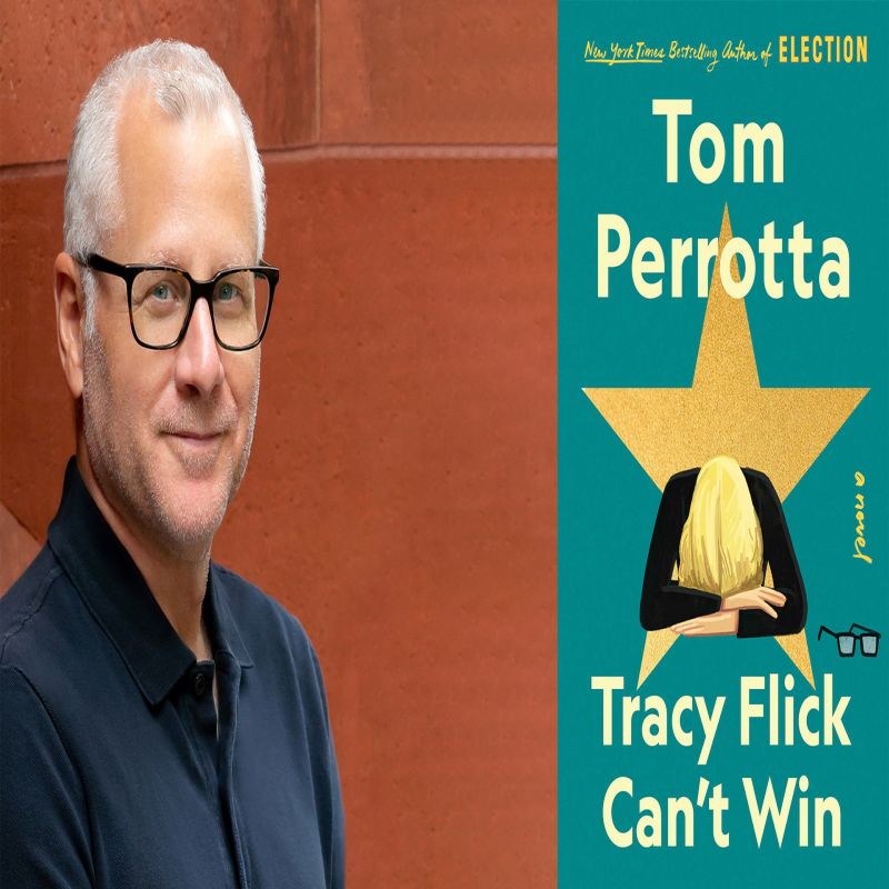 Tom Perrotta with "Tracy Flick Can't Win", Portsmouth, New Hampshire, United States