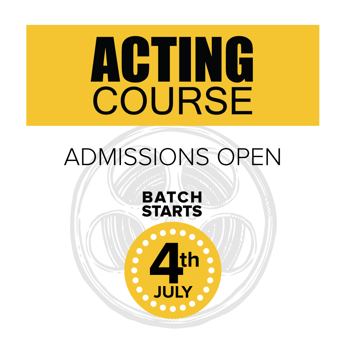 Acting Course, Online Event