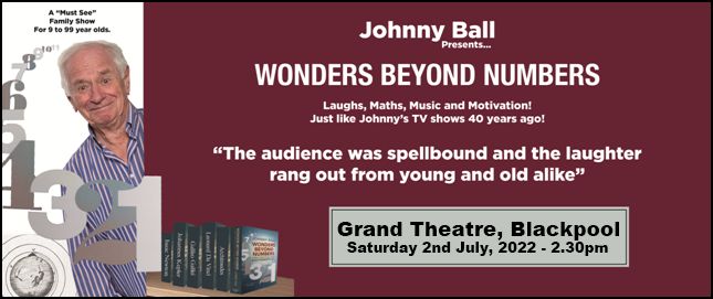 Johnny Ball's Wonders Beyond Numbers, Blackpool, England, United Kingdom