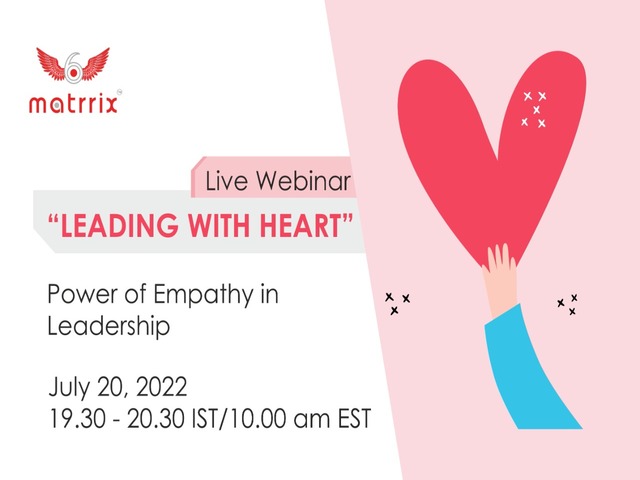 LEADING WITH HEART, Online Event