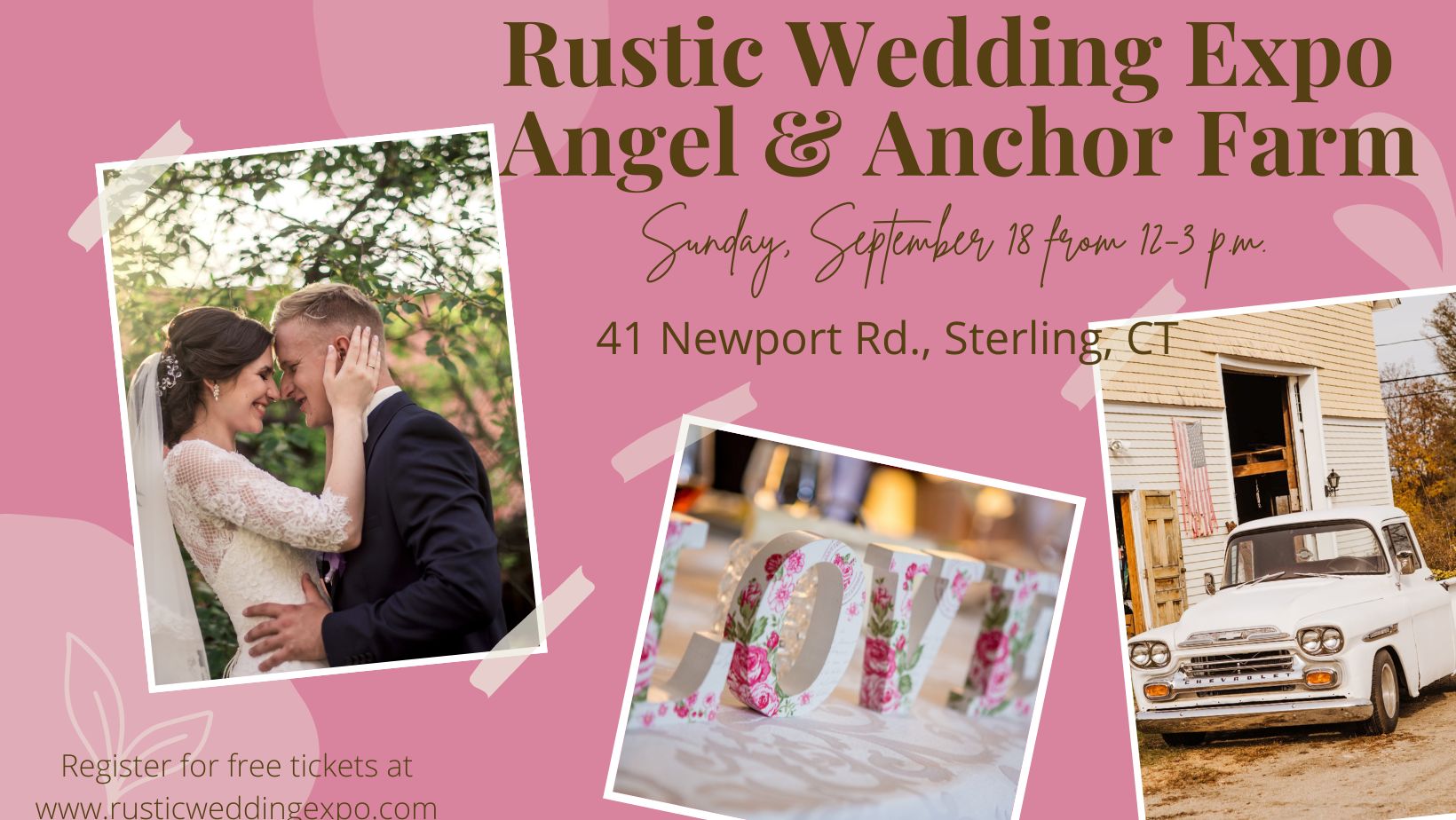 Rustic Wedding Expo at Angel and Anchor Farm, Oneco, Connecticut, United States