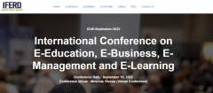 IC4E Moscow - International Conference on E-Education, E-Business, E-Management and E-Learning, 16, Sept 2022