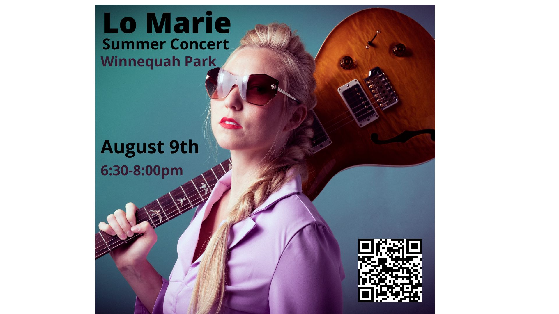 Lo Marie at Summer Concert Series in Winnequah Park. Monona, Wi Tuesday August 9th 6:30-8:00 PM, Monona, Wisconsin, United States