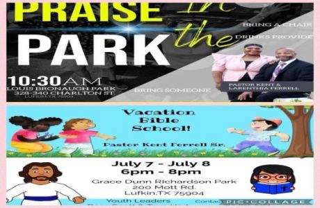 Greater Faith Ministries 1st Annual Vacation Bible School, Lufkin, Texas, United States