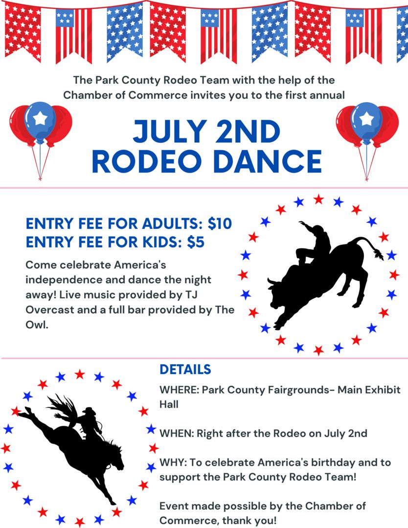 Rodeo Dance on July 2nd, Livingston, Montana, United States