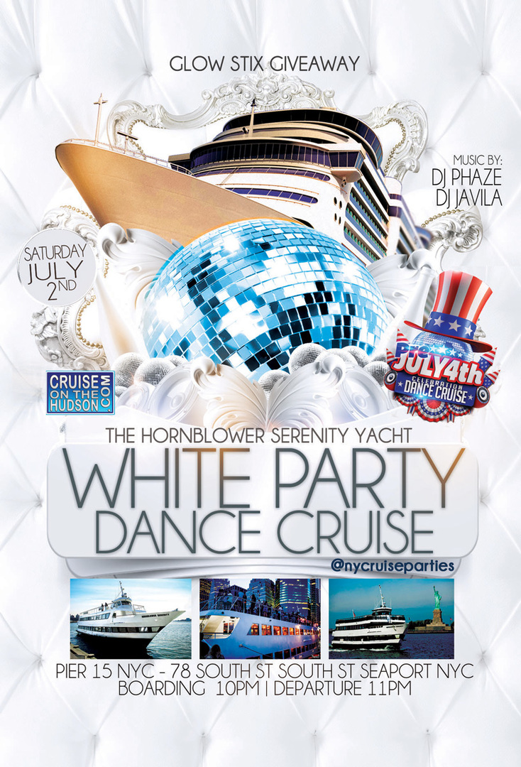 Pre 4th Of July White Party Cruise, New York, United States
