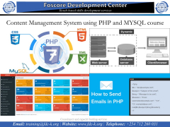 Content Management System using PHP and MYSQL, Website penetration Testing and use of Laravel Cours
