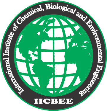 35th JOHANNESBURG International Conference on “Chemical, Biological and Environmental Engineering” (ICCBEE-22), Johannesburg, South Africa