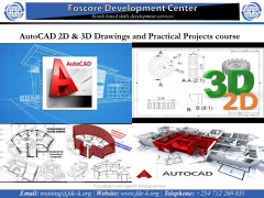 AutoCAD 2D & 3D Drawings and Practical Projects course