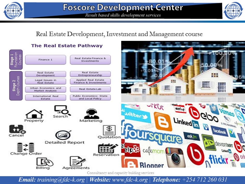 Real Estate Development, Investment and Management course, Nairobi, Nairobi County,Nairobi,Kenya