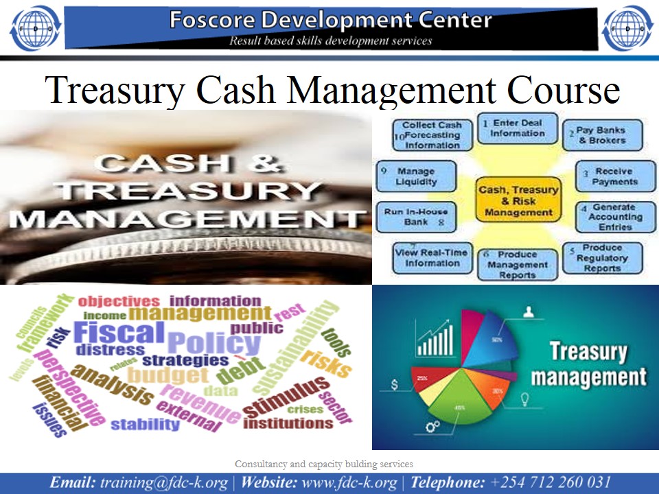 Treasury Cash Management Course, Nairobi, Nairobi County,Nairobi,Kenya