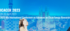 2023 8th International Conference on Advances on Clean Energy Research (ICACER 2023)