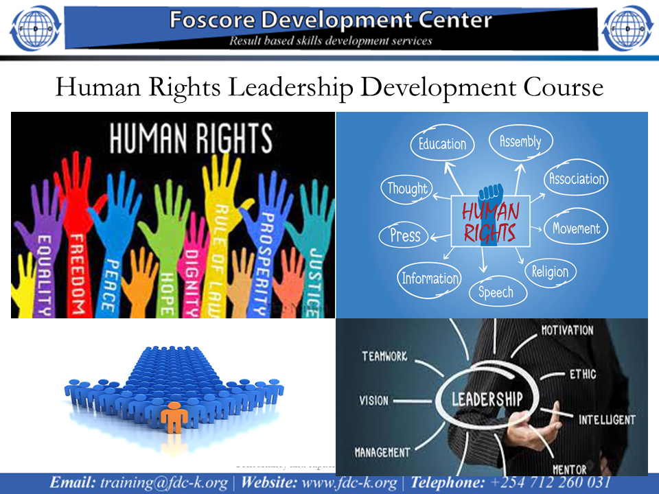 Human Rights Leadership Development Course, Nairobi, Nairobi County,Nairobi,Kenya