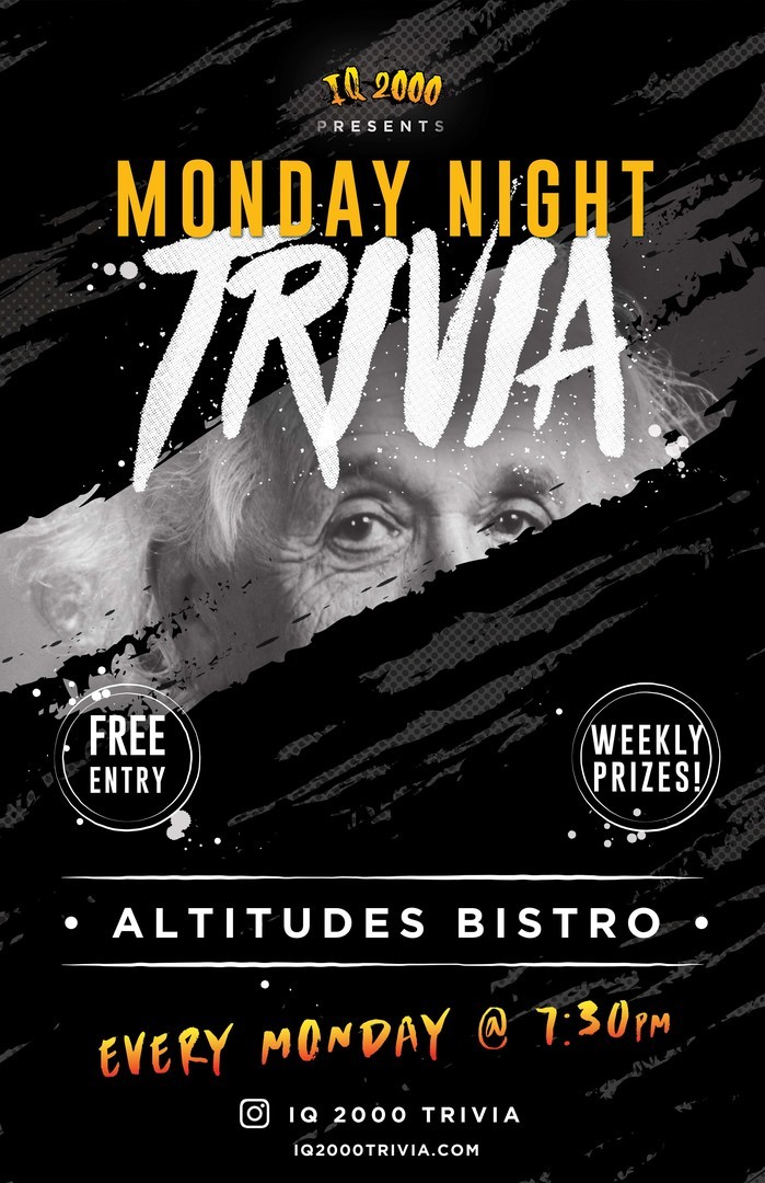 Trivia Night at Altitudes Bistro at Grouse Mountain, North Vancouver, British Columbia, Canada