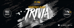 Thursday Night Trivia at BC Kitchen (Parq Casino)