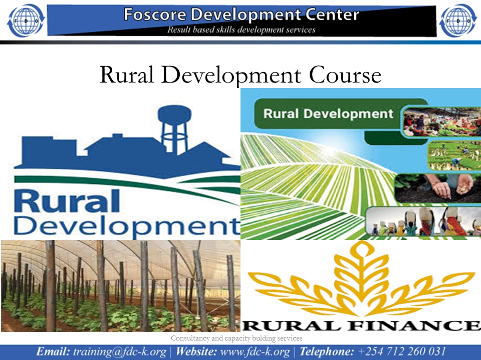 Rural Development course, Nairobi, Nairobi County,Nairobi,Kenya