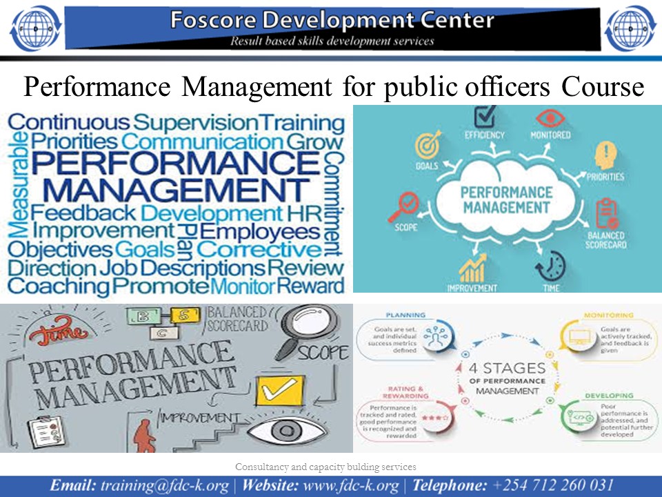 Performance Management for public officers, Nairobi, Nairobi County,Nairobi,Kenya