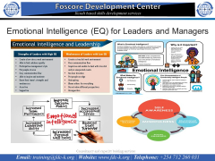 Emotional Intelligence (EQ) for Leaders and Managers