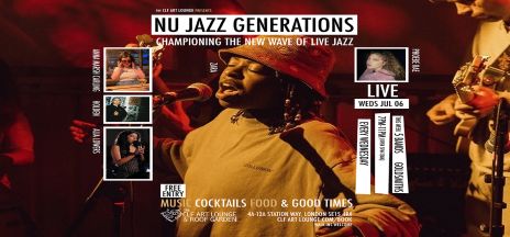 Nu Jazz Generations with Goldsmiths musicians, Free Entry, London, England, United Kingdom