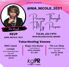 @Nia_Nicole_2021 Debut Book Release Social-Mixers in Tulsa on JULY 9TH