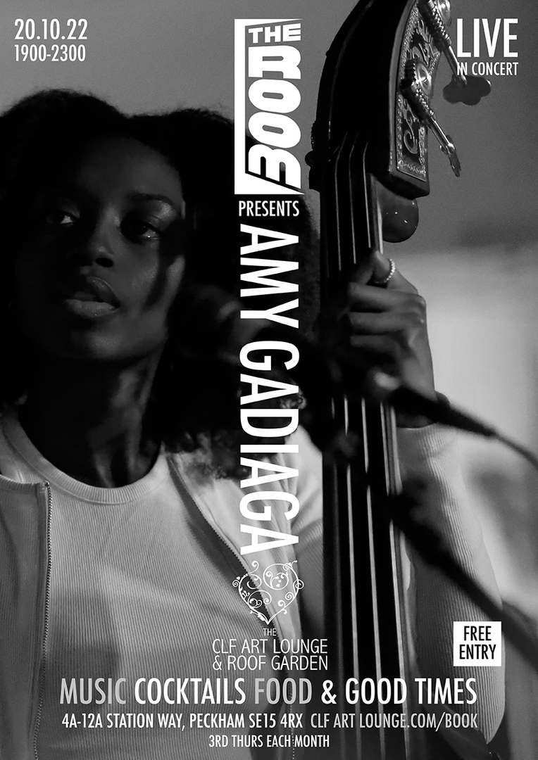 The Room presents Amy Gadiaga (Live), Free Entry, Greater London, England, United Kingdom
