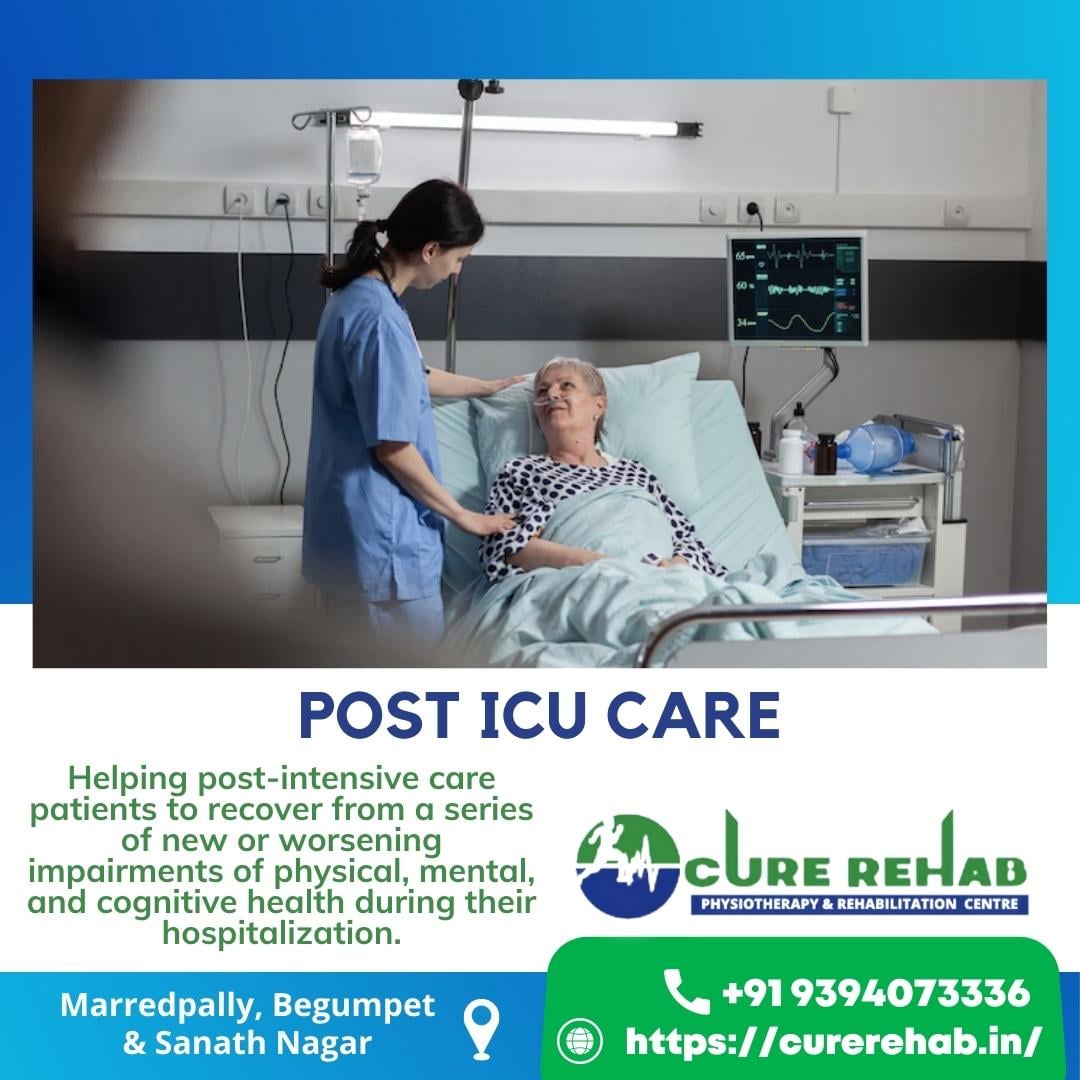 Post ICU Rehabilitation | Rehab after icu, Hyderabad, Andhra Pradesh, India