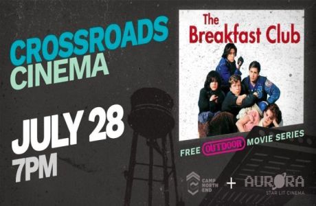 Crossroads Cinema (free outdoor movie series): The Breakfast Club, Charlotte, North Carolina, United States