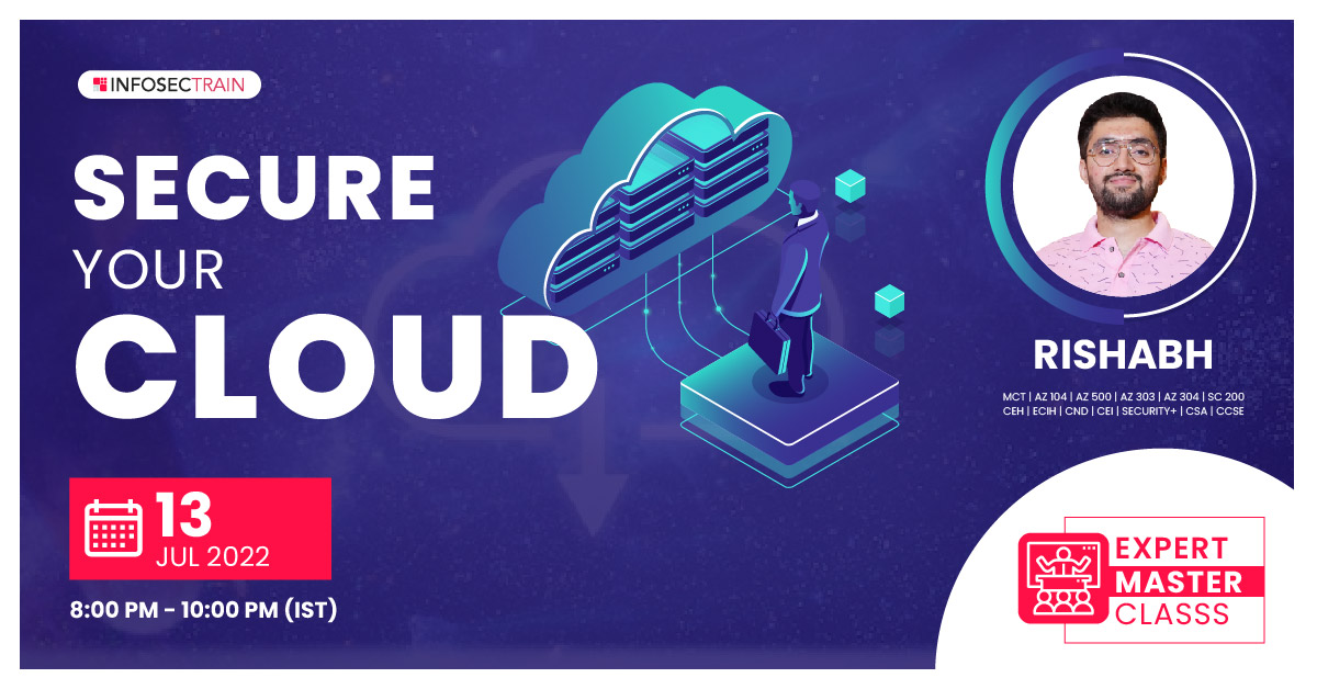 Free Expert Masterclass For Secure Your Cloud By Rishabh, Online Event