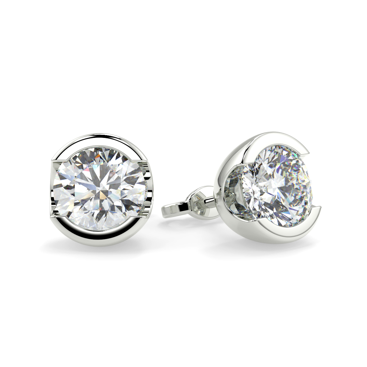 Explore Our Latest Collection of Solitaire Earrings, CANARY WHARF, London, United Kingdom