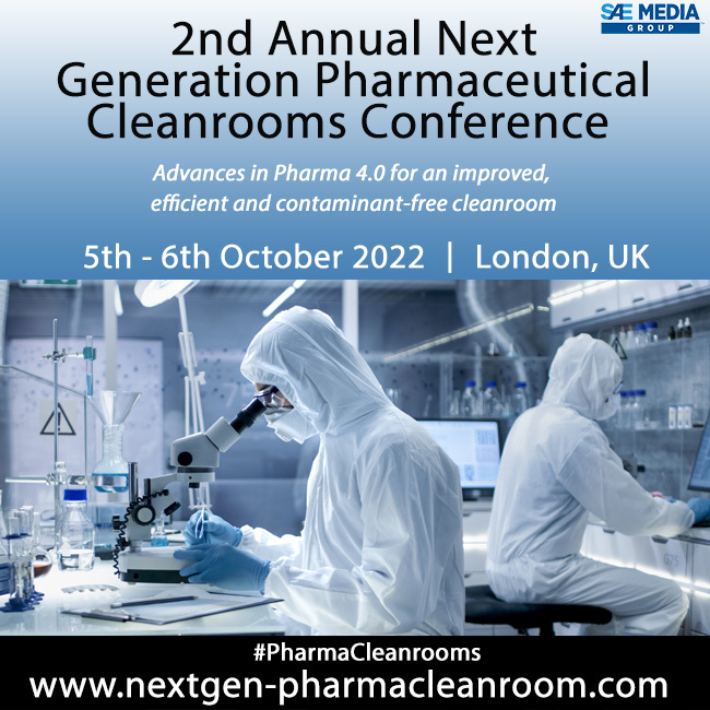 2nd Annual Conference Next Generation Pharmaceutical Cleanrooms, London, United Kingdom
