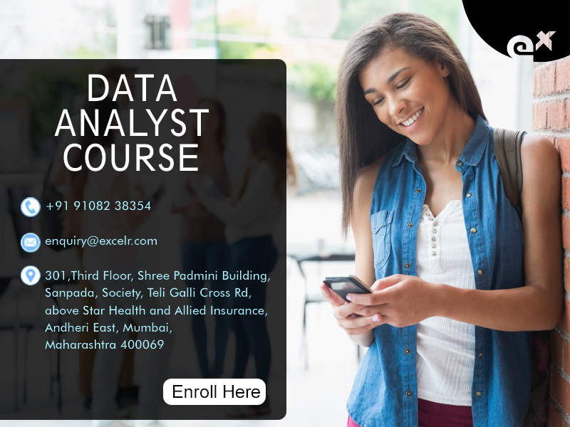 The Best ExcelR Data Analyst Course in Andheri, Mumbai, Maharashtra, India
