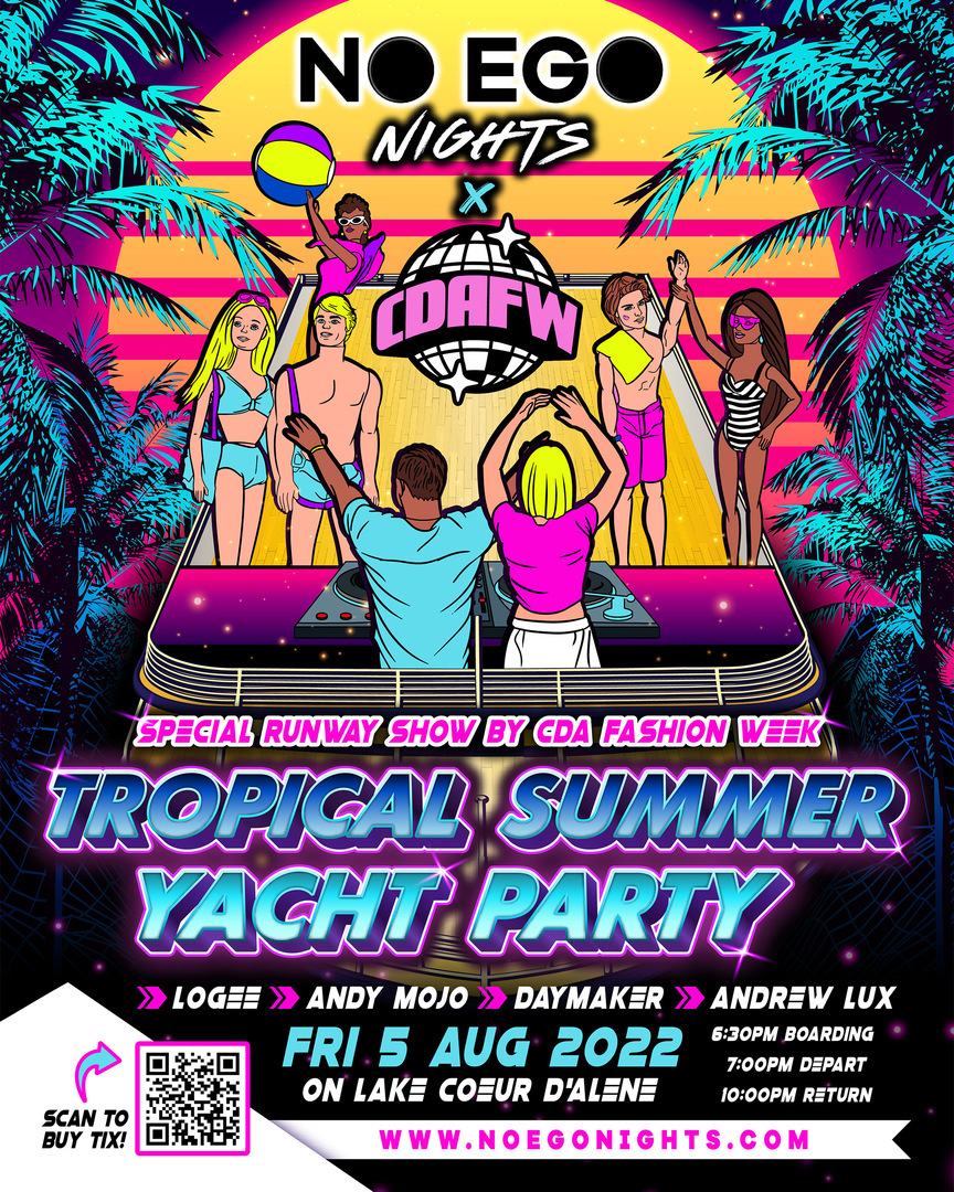 Tropical Summer Yacht Party, Coeur d'Alene, Idaho, United States
