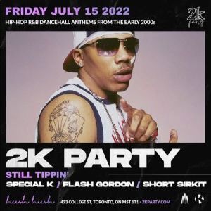 2K Party - Hip Hop Anthems of The Early 2000s, Toronto, Ontario, Canada