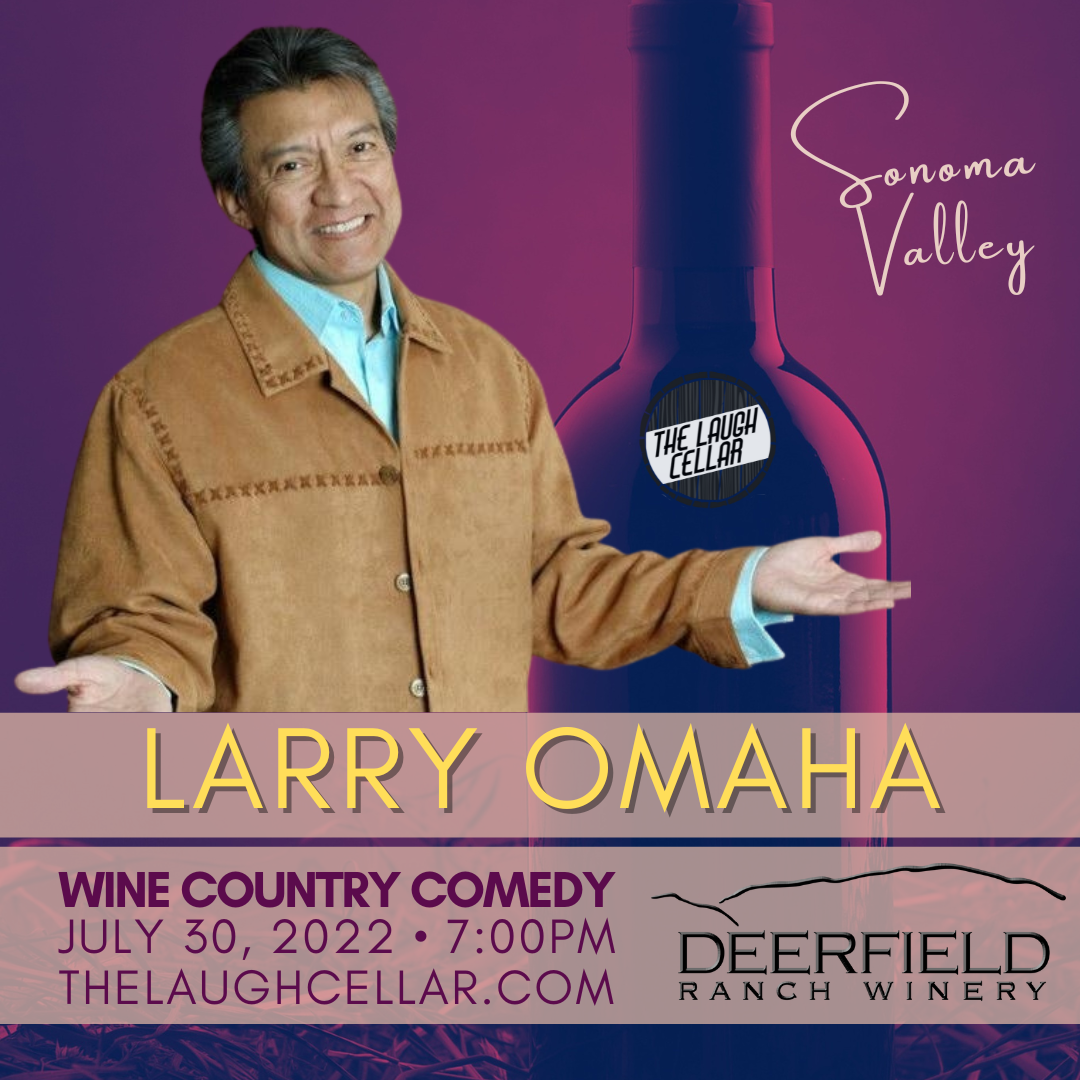 Comedian Larry Omaha, Sonoma, California, United States