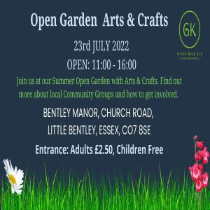 Open Garden with Arts and Crafts, Little Bentley, England, United Kingdom