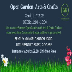 Open Garden with Arts and Crafts